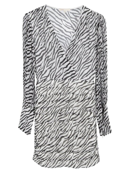 Maje Dresses & Skirts - Maje Zebra Print Mini Dress, Size EU 36